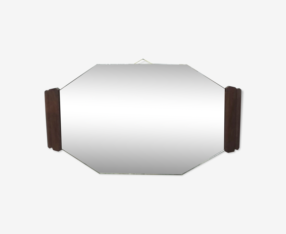 Miroir biseauté art déco 38x67cm
