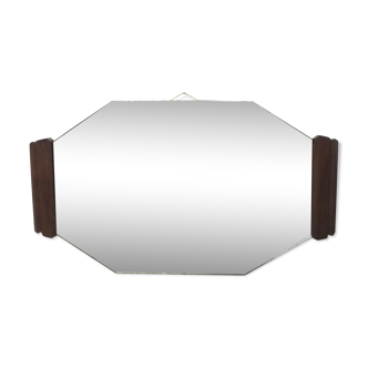 Miroir biseauté art déco 38x67cm