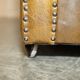 Ensemble vintage Chesterfield salon 3 pièces cuir