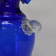 Art Czech Glass Vase, by Glasswork Novy Bor, 1950's.
