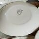 Nine earthenware plates from Salins-les-Bains vintage