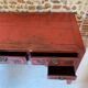 Ancient Chinese red laqué desk