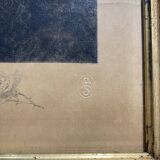 Engraving of a woman.