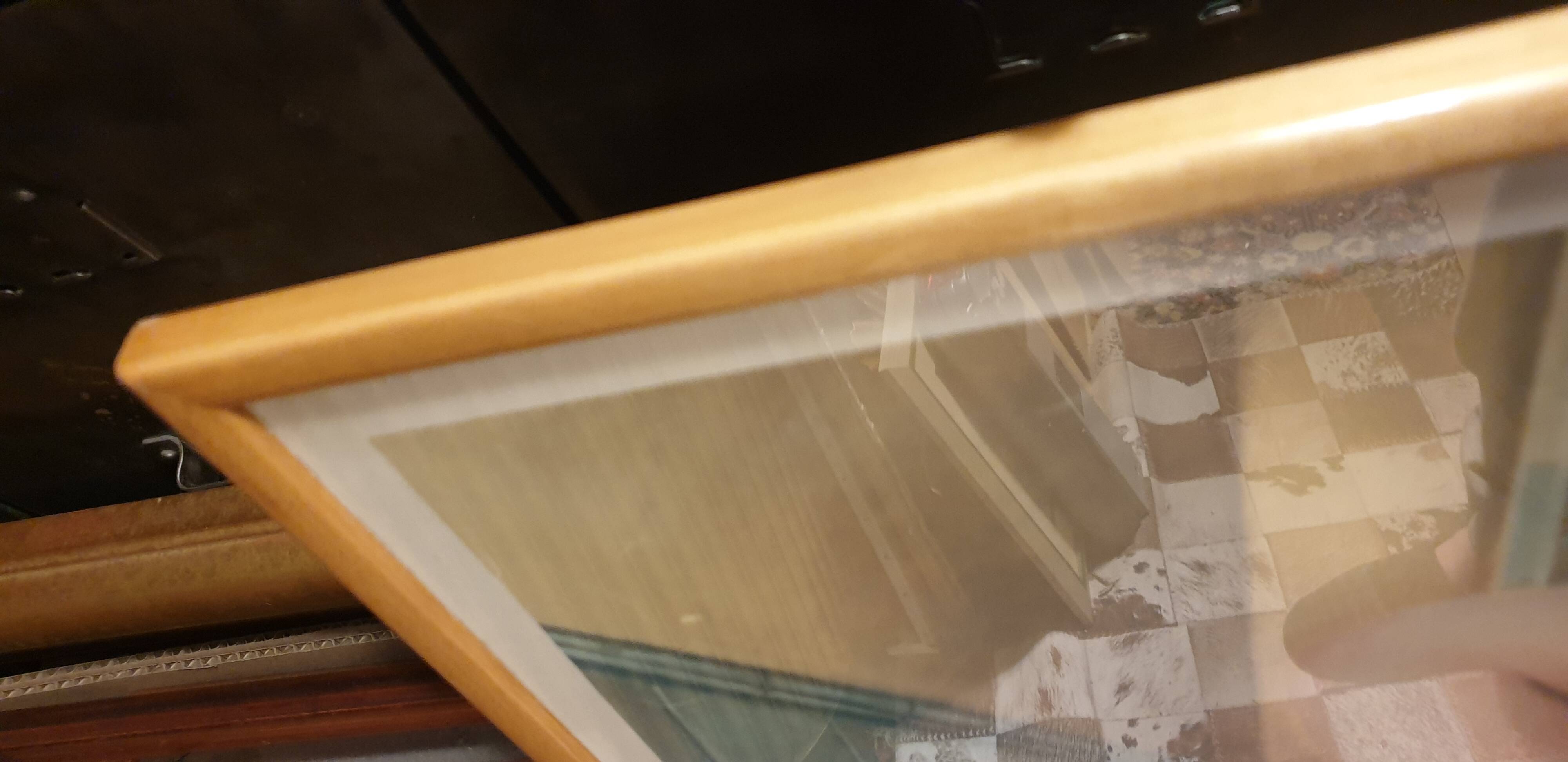 Poster framed under glass BOTERO