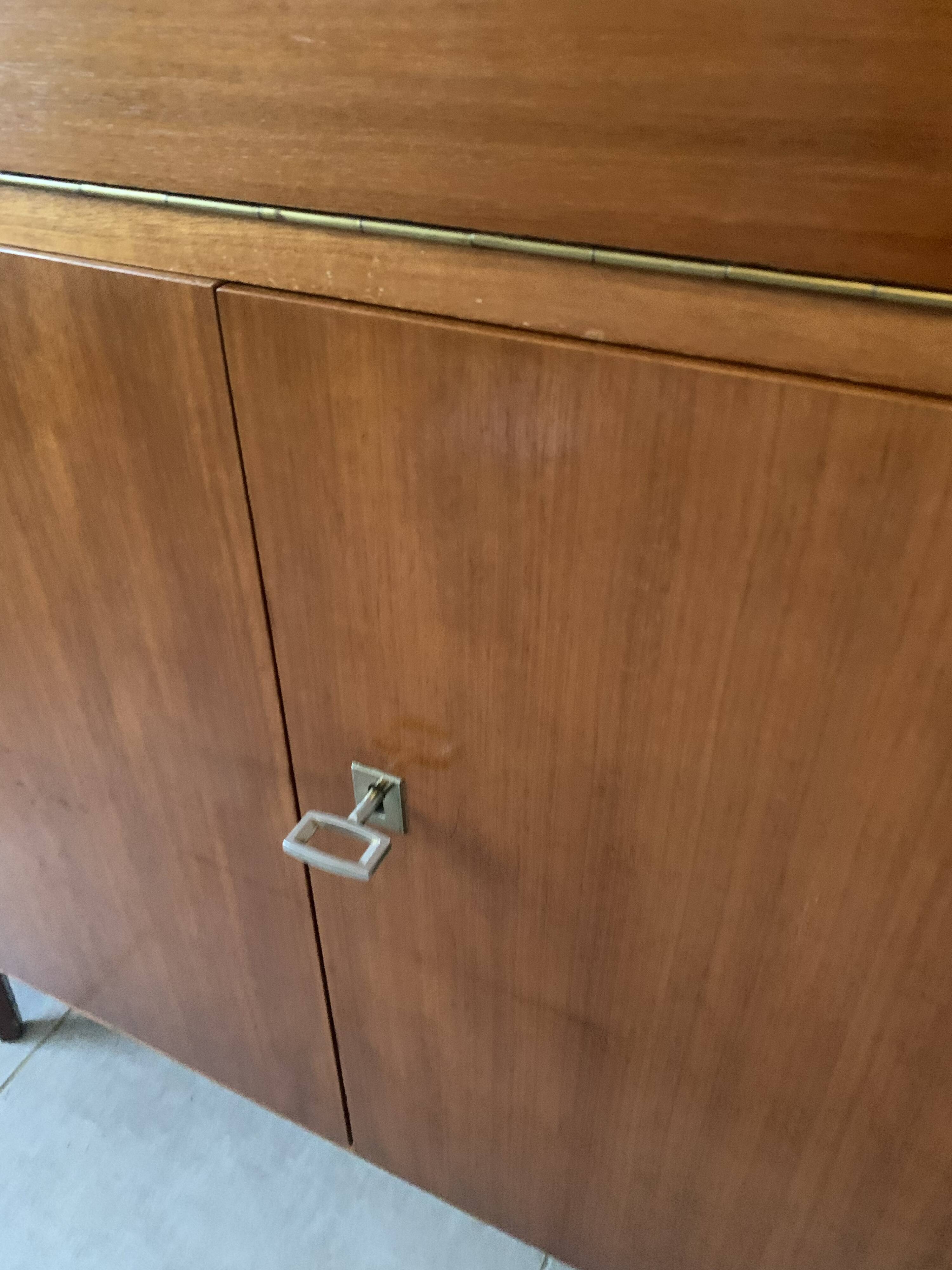 Scandinavian teak secretary, 1960s