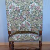 2 pairs of Louis XIII style armchairs