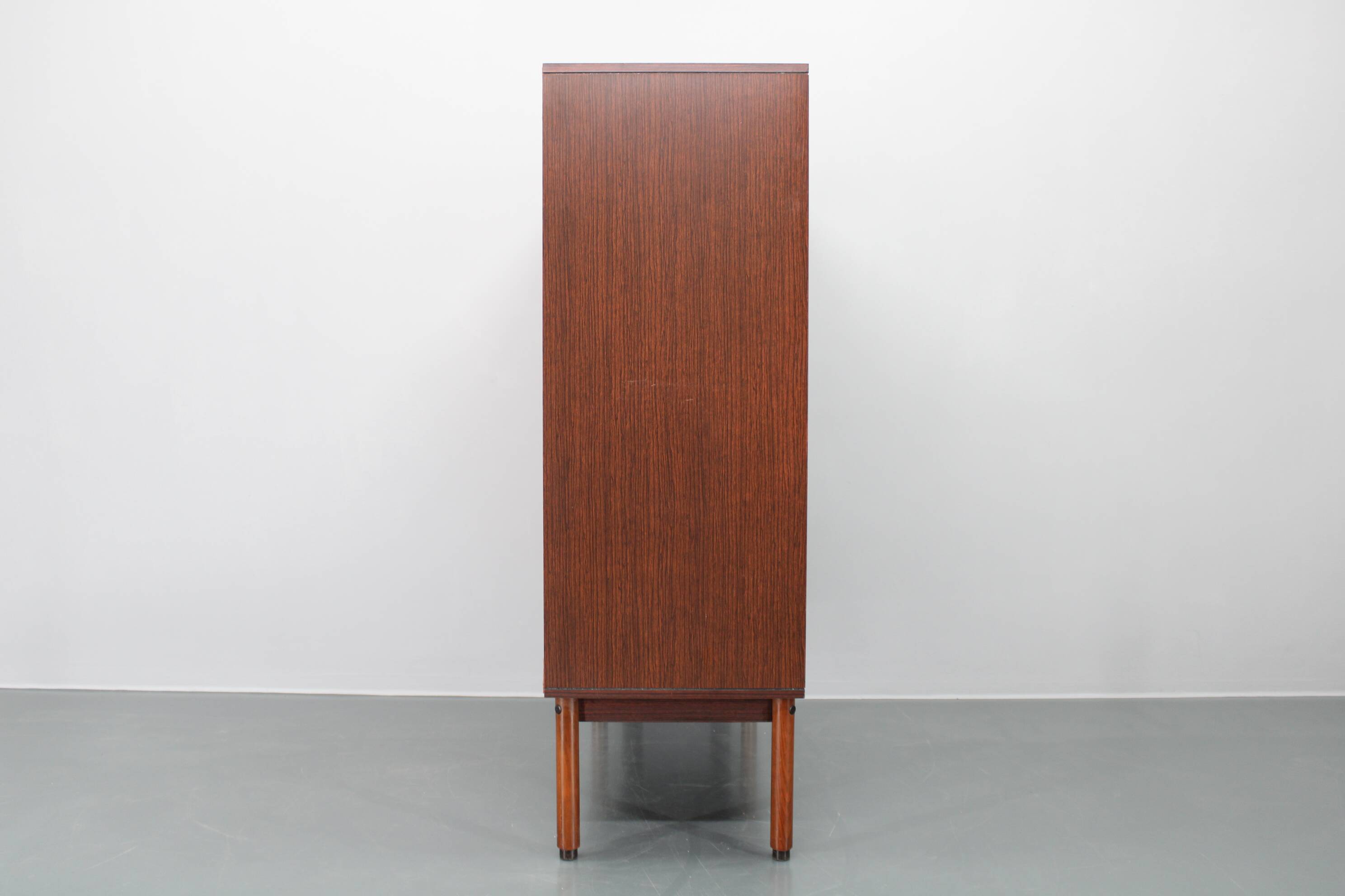 1970s Italian Cabinet With Sliding Doors