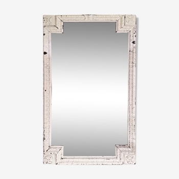 Miroir ancien en bois - 164x91cm