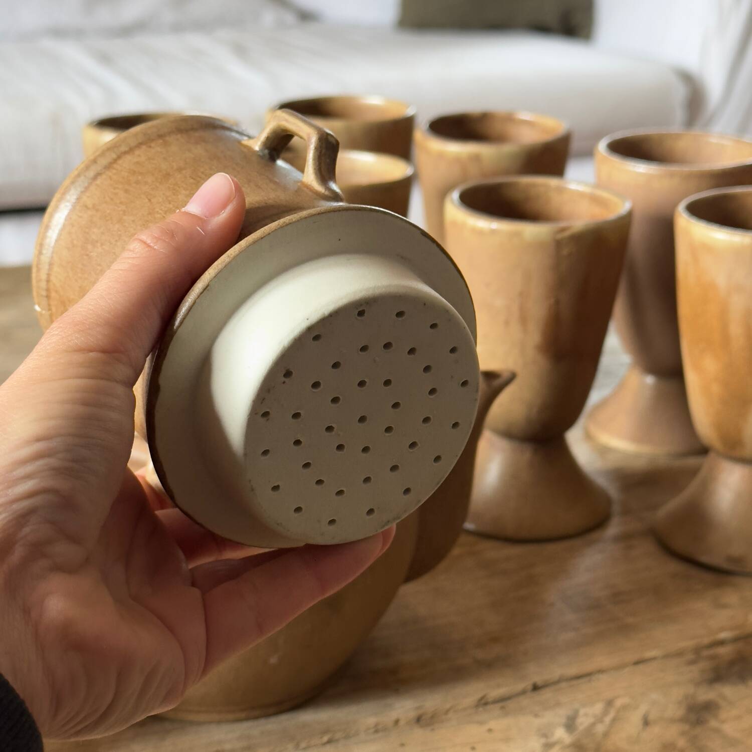 Stoneware Tea Set