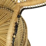 Fauteuil Emmanuelle en rotin