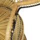 Large Peacock Chair Rattan Emanuelle Chair XL Boho Style 149cm
