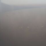 Coffee table smoked glass 70's