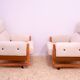 Fauteuils vintage de style scandinave, 1970'
