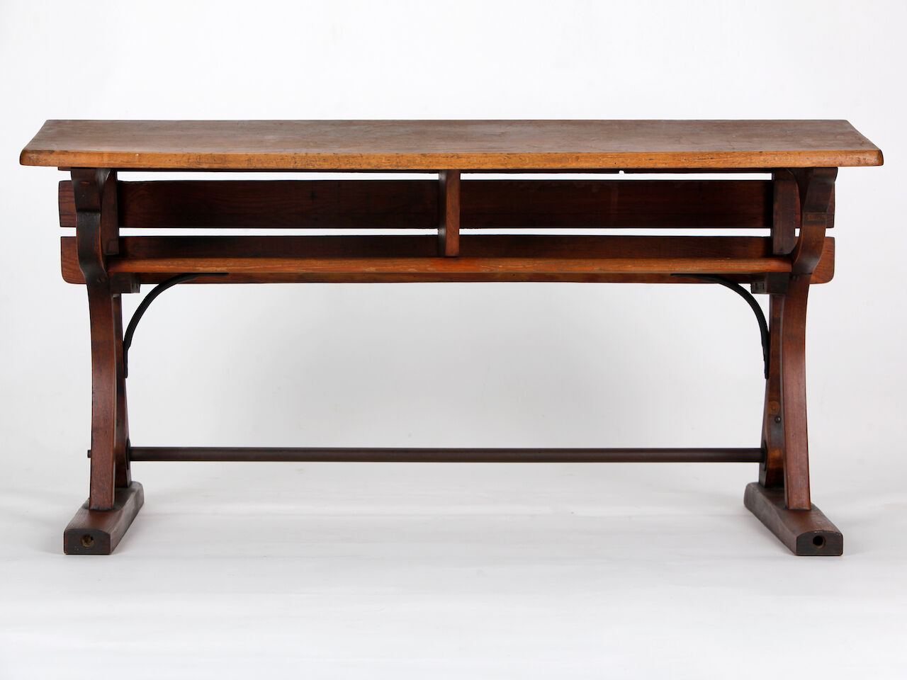 Set of Two Czech school desks from D. G. Fischel & Söhne