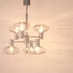 Lustre Sputnik Chrome by Doria, Germany, 1960s