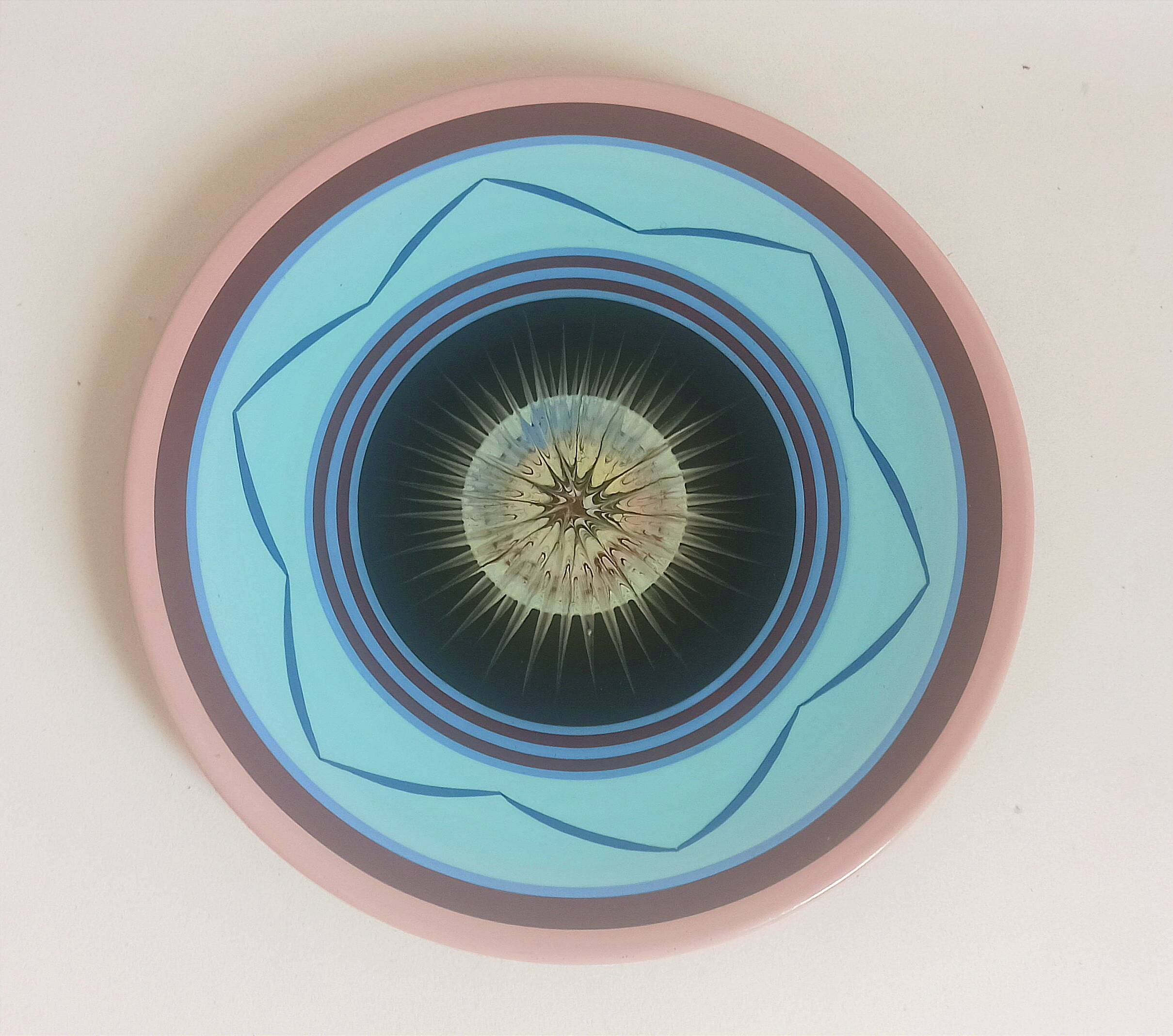 Dish caudoux 60s diam. 35.5 cm