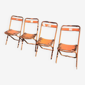 Chaises Tolix