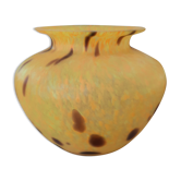 Vase en pâte de verre