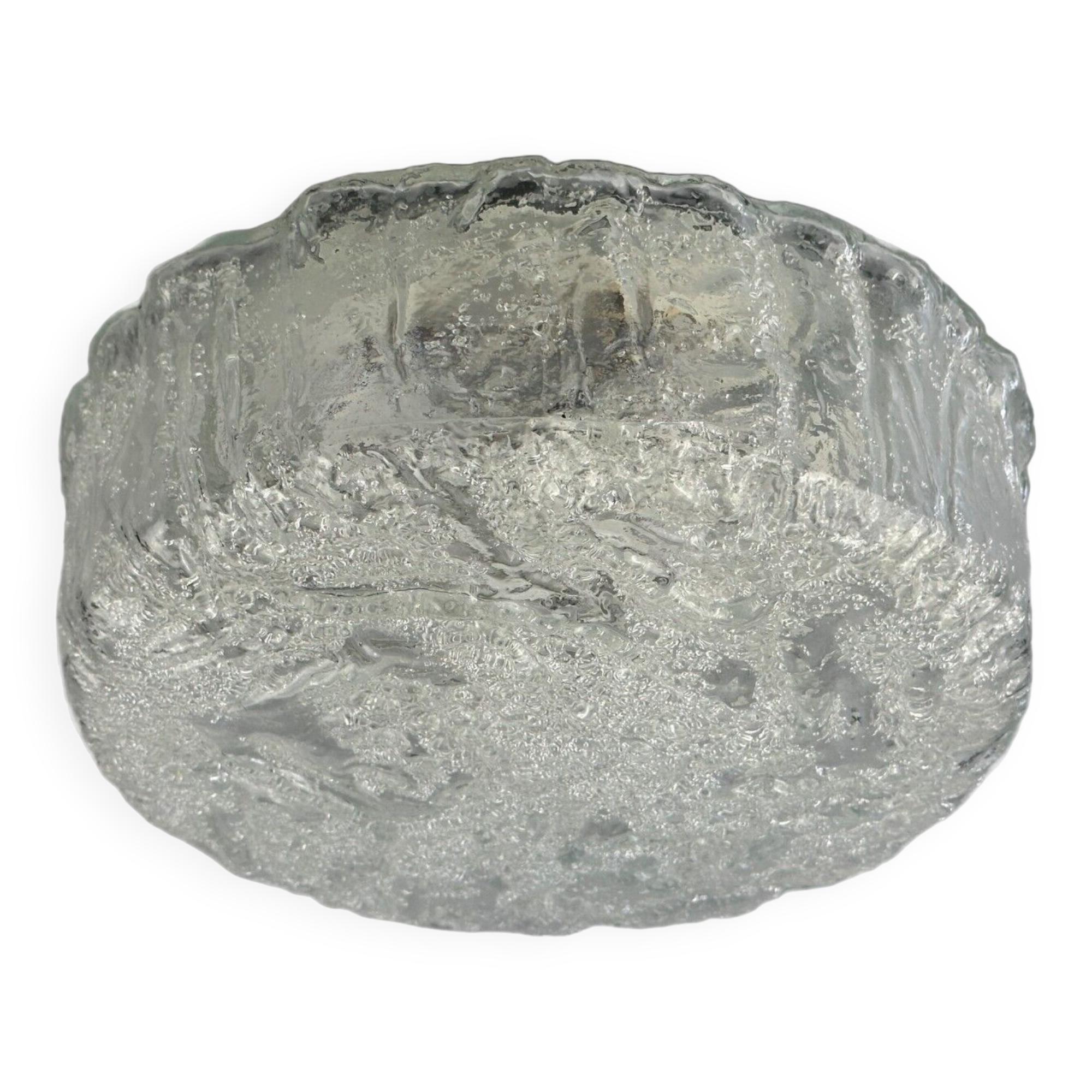 60s 70s ceiling lamp Glashütte Limburg Germany Plafoniere Space Age