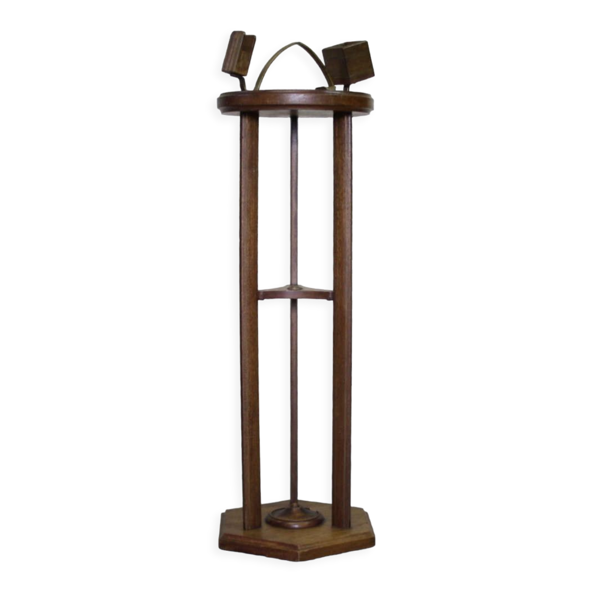 Art deco smoker's foot