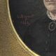 Portrait, oil on canvas of an old woman, by Louis Joseph Digout, 19th