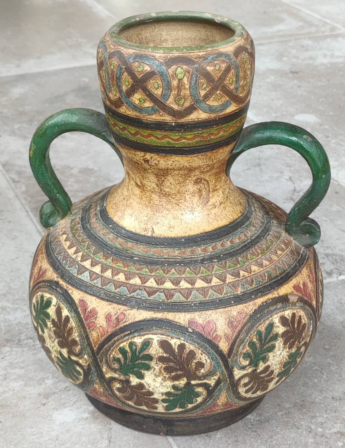 Antique large amphora vase Montopoli Arno Italy