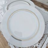Set of 7 Limoges porcelain dinner plates from Maison Charles Ahrenfeldt