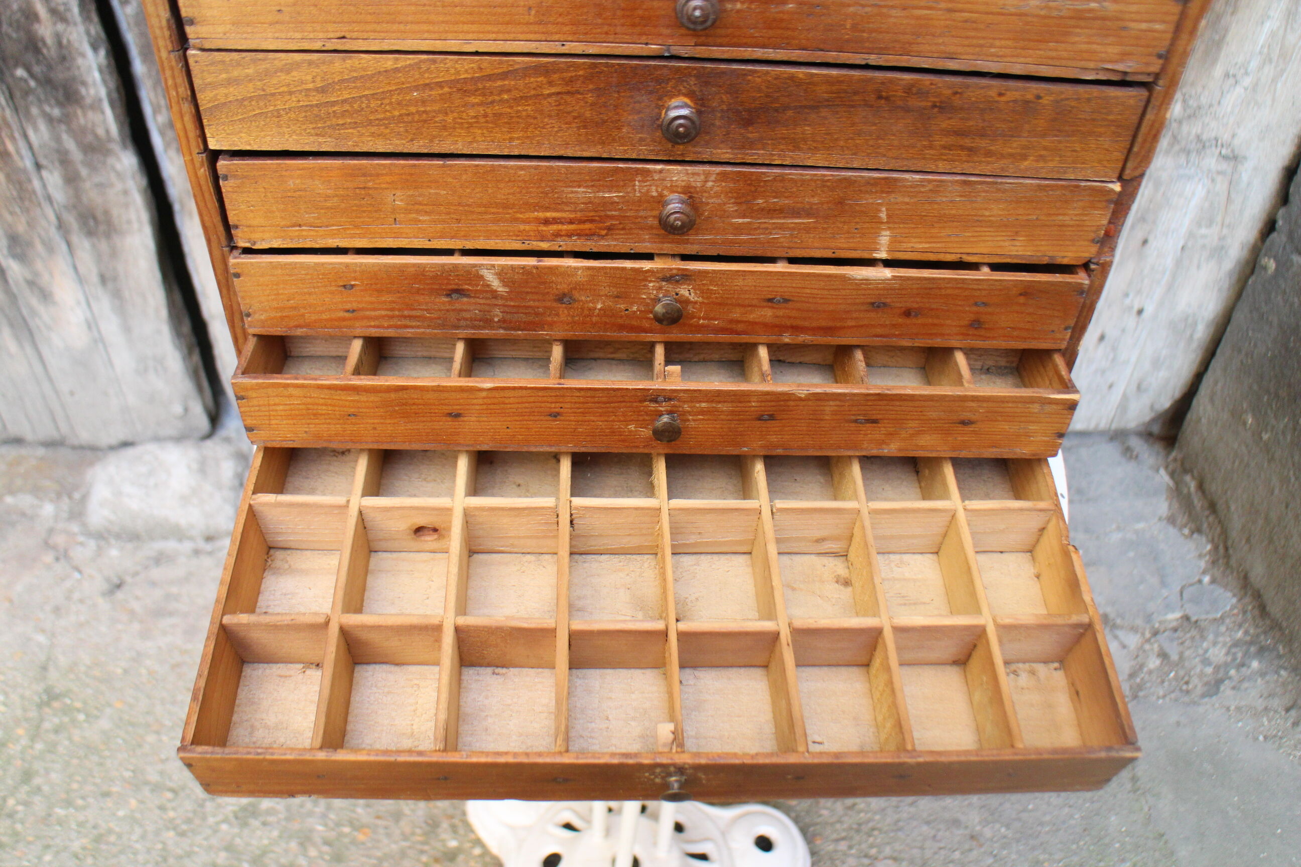 Furniture of haberdashery