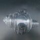 Crystal cigar ashtray