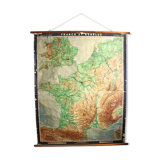 Geography map "France and Benelux"