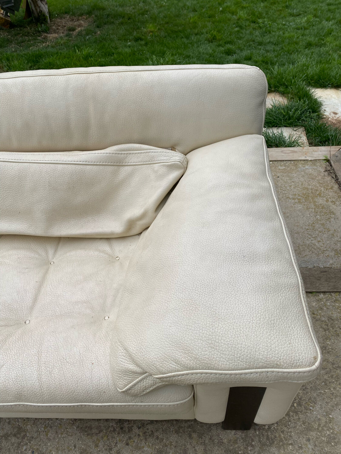 Roche Bobois leather sofa