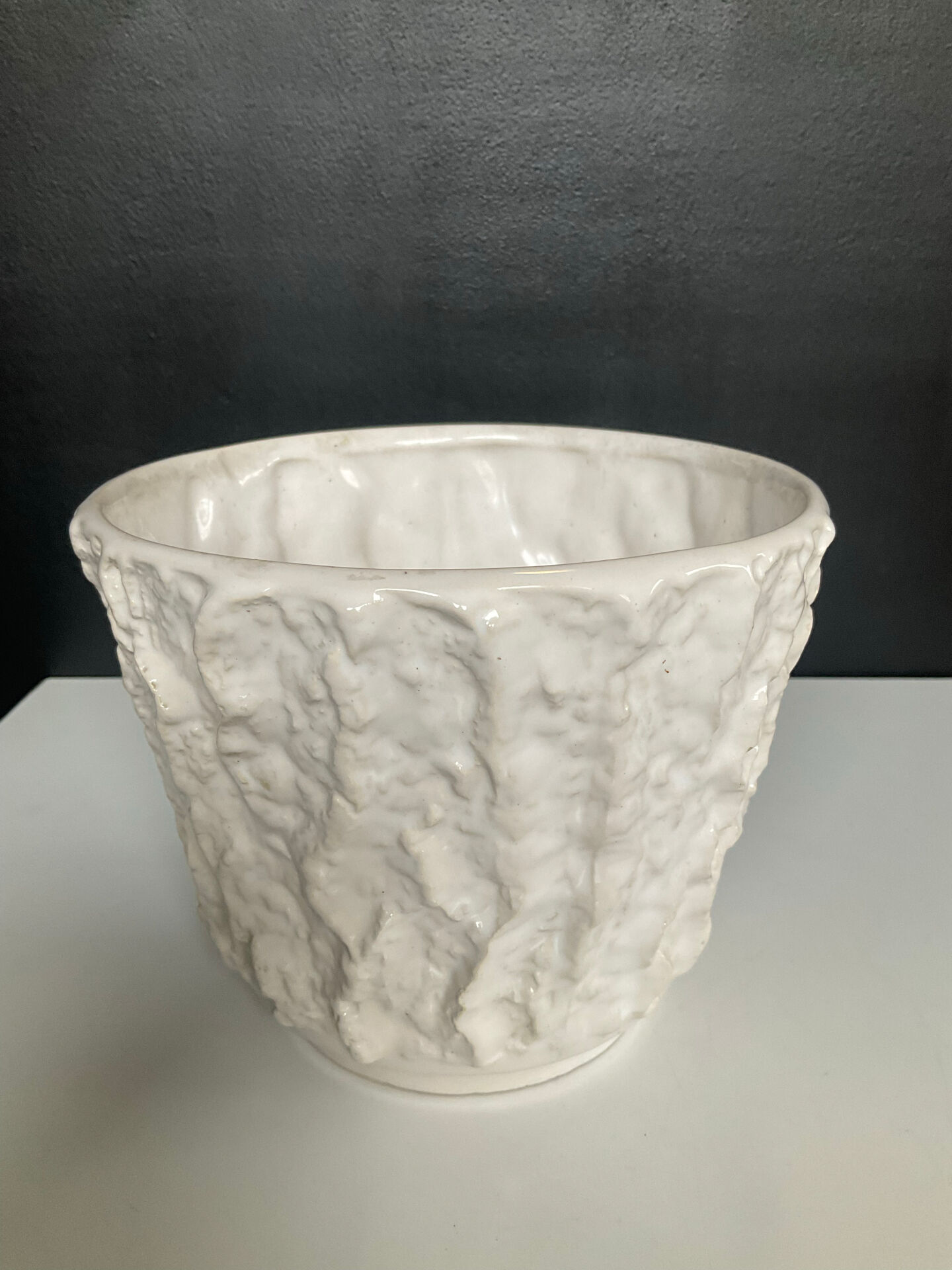 Brutalist plant pot West Germany 60s-70s