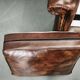 Contemporary Handmade Chesterfield Leather Wingback Armchair 2010s