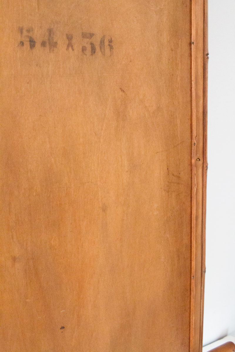 Bamboo mirror 71x52 cm