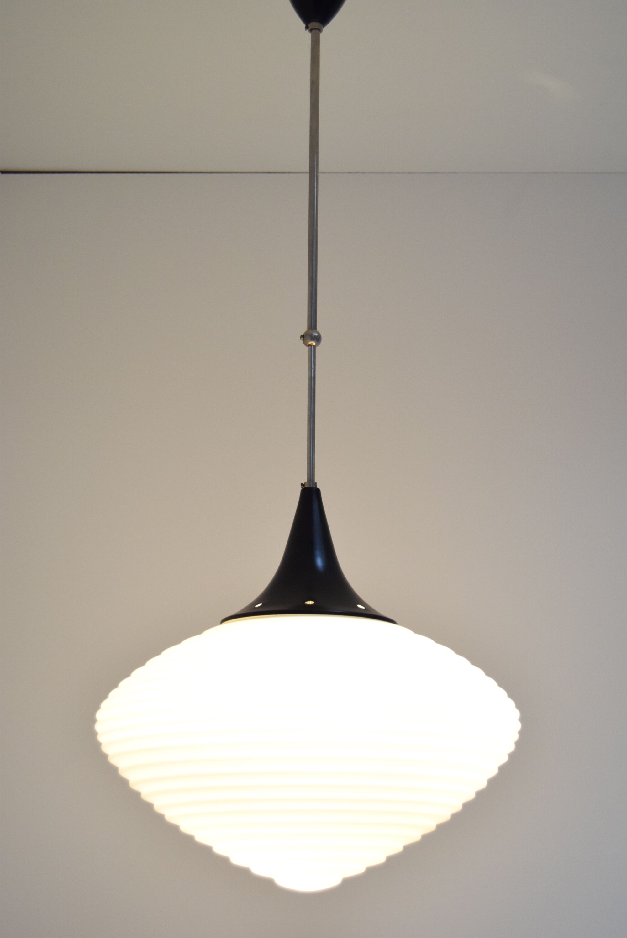 Hanging lamp Kamenicky Senov,1950