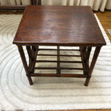 Rattan dressing table with her stool