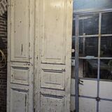 Paire de portes anciennes