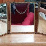 Old triptych mirror