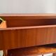 Bedside table vintage feet compass