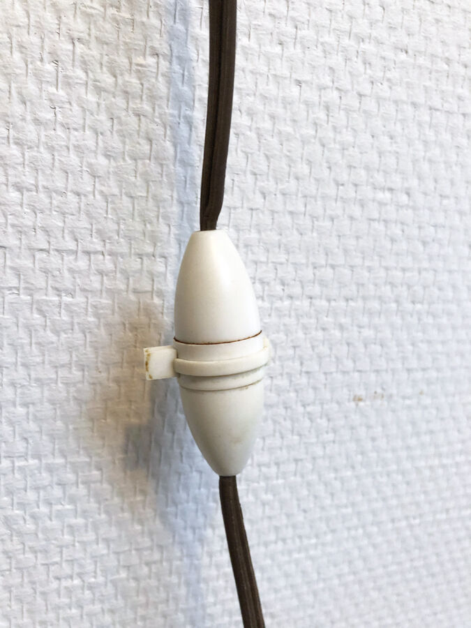 Metal wall sconce, 1960