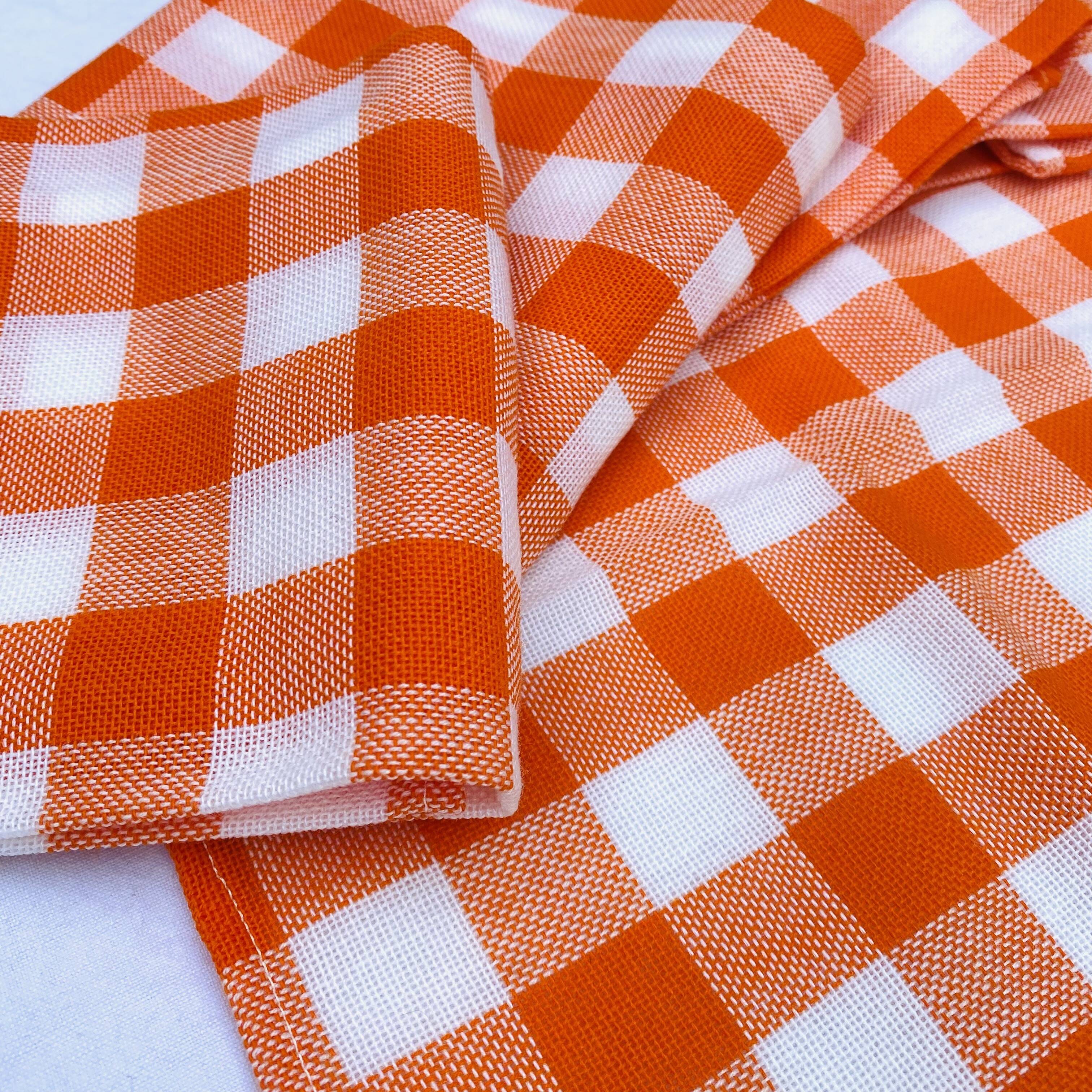 Checkered napkins, 60s-70s
