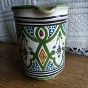 Pitcher Safi artisanal pottery Serghini Morocco