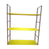 Etagere string métal jaune montant strier or 59x47x15,5