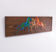 Enamel Horses on Panel 1960s Swiss