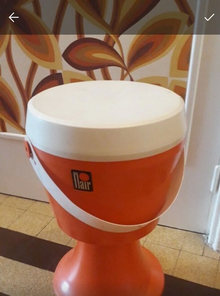 Tabouret-boîte à couture Flair