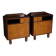 Paire de tables de chevet italiennes, années 1960