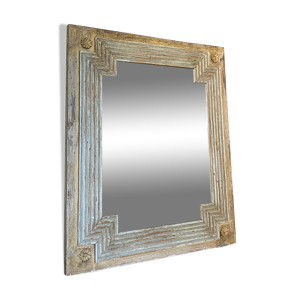Miroir style Louis XVI en bois