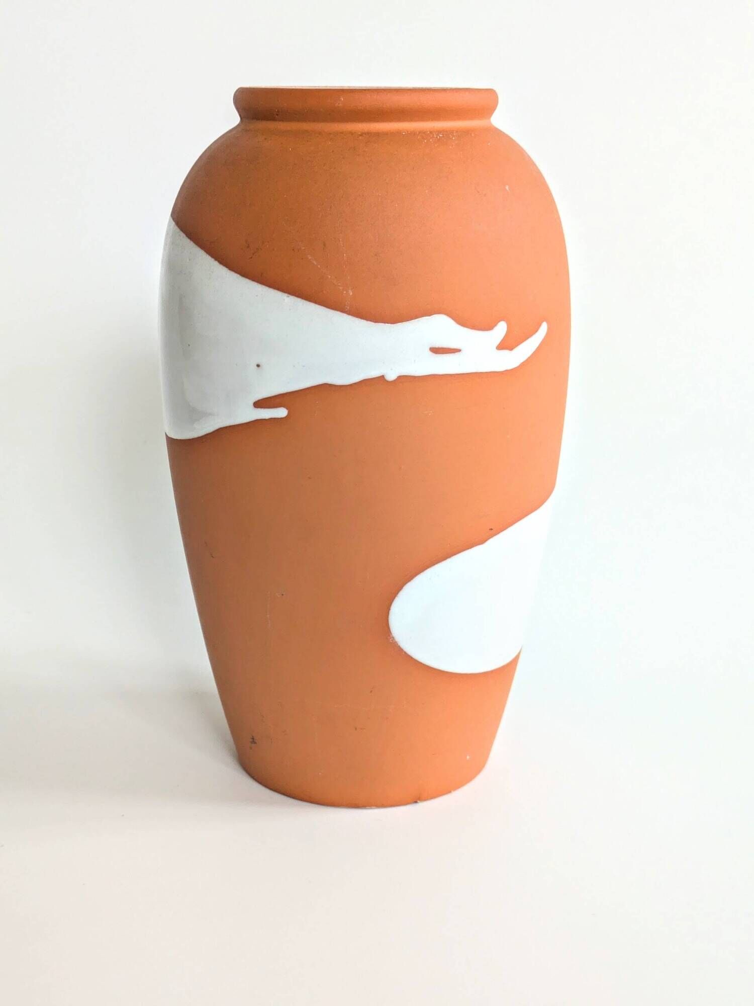 Scheurich Vase | Model 244-22 | West Germany Pottery 1980s