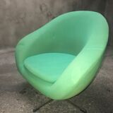 Paire de fauteuils pivotants