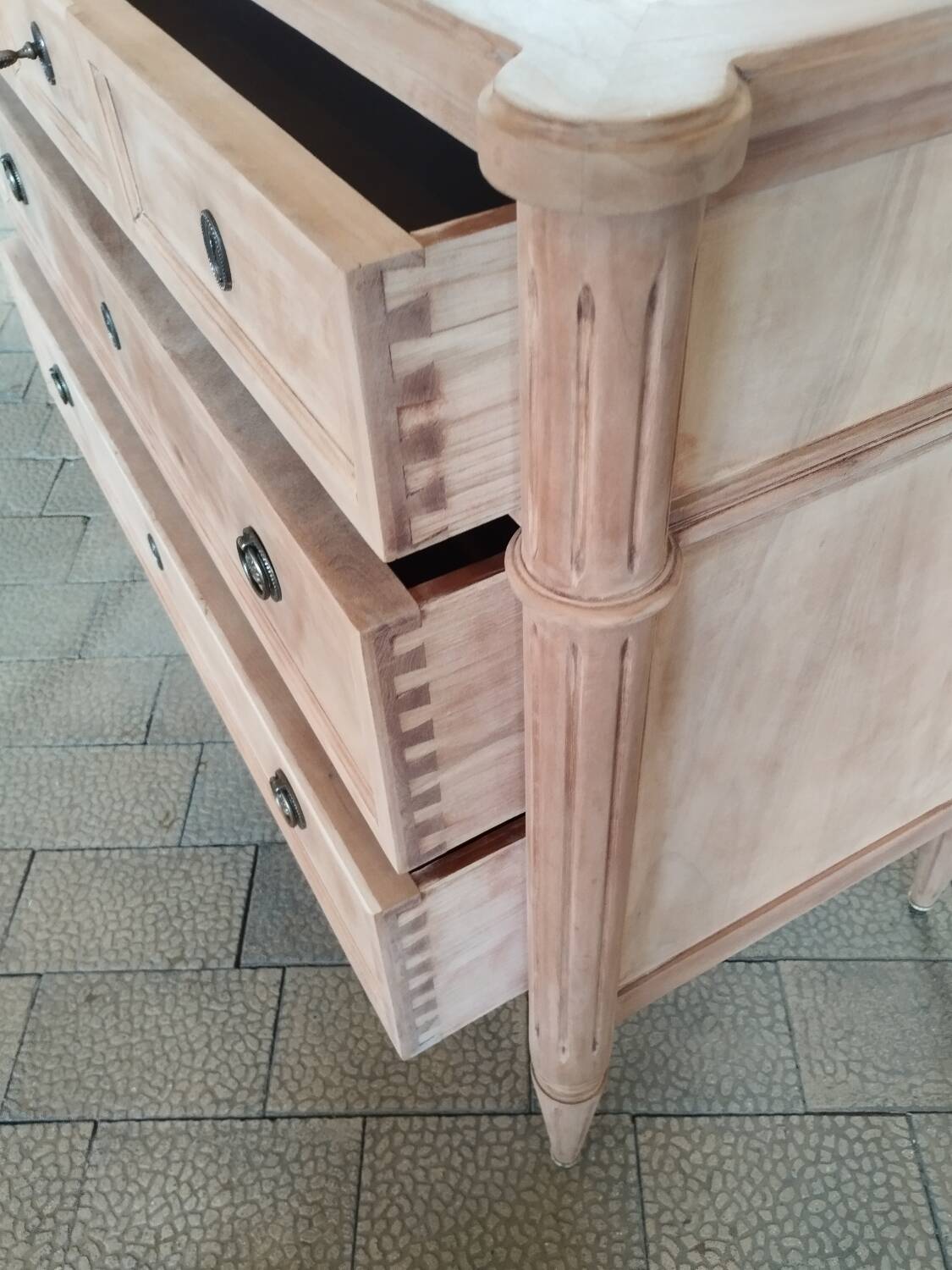 Antique commode in Louis XVI style